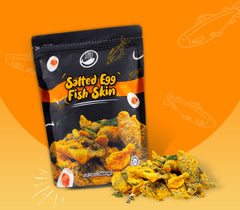 Salmon Fish Skin Salted Egg and Products