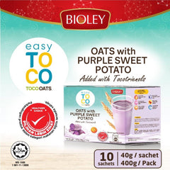 Oats with Purple Sweet Potato (BIOLEY Easy Toco)