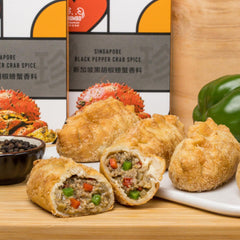 Love, Afare Black Pepper Crab Spice and Products