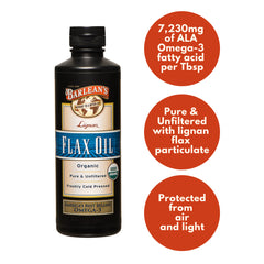 Organic Flaxseed Oil, Barlean's