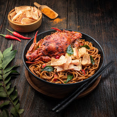 Meet Mee Kam Heong Dry Pan Mee