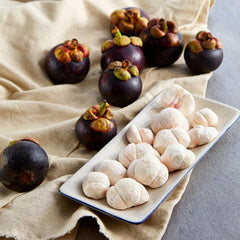 المانغوستين المجفف بالتجميد ومنتجاته