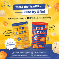 Terleko Lekor Chips (Keropok Lekor) (Spicy)