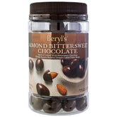 لوز بيريل المغطى بالشوكولاتة المرّة