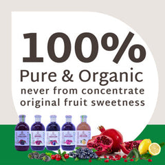 عصير الرمان والتوت الأسود الطبيعي من جورجيا (100% نقي وعضوي)