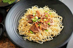 Sarawak Mee Kolo (Vegetarian)