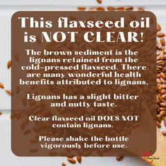 Organic Flaxseed Oil, Barlean's