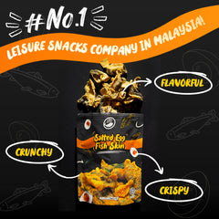 Salmon Fish Skin Salted Egg and Products