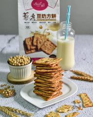 Quinoa Soy Milk Square Cracker