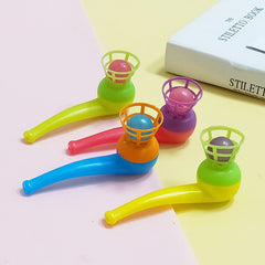 Childhood Old School Toy Floating Blow Ball Tube