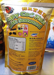 Crispy Cod Fish with Seaweed