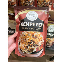 Peyek Nyai Rempeyek (Teri Cabai Rawit/Kacang Tanah)