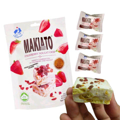 Makiato Strawberry Nougat Crisp