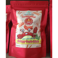 Crab Chip Cracker (Enakrasanya Crab Stick with Curry Leaves)