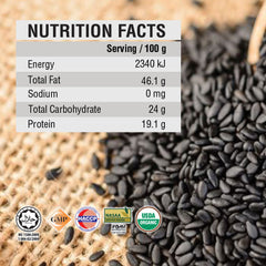 Organic Black Sesame Seed