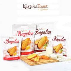 Kartika Bagelan Crunchy French Toast - Cheese 180g (10 sachets)