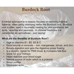 GBT Organic Burdock Root Herbal Tea