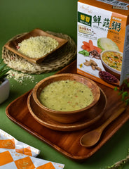 Quinoa Vegetable Porridge - Sesame Oil Ginger
