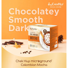 Chek Hup Microground Coffee (23g x 6s)/Box Colombian Latte / Mocha / Cappuccino