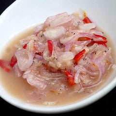 Cincalok Spicy Cuttlefish (Cincalok Sotong Cap Kelong)