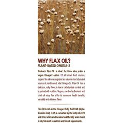 Organic Premium Lignan Flaxseed Oil, 100 Softgels, Barlean's