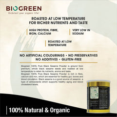 Biogreen Pure Black Sesame Powder 300g