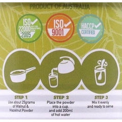 Earth Organic Walnut & Hazelnut Powder 500g