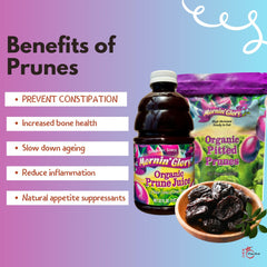 ፕሪን ጁስ (100% ንጹህ ኦርጋኒክ)