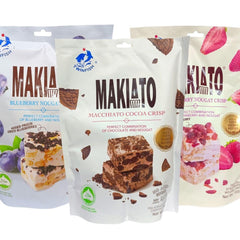 Twinfish Makiato Nougat Crisp (Cocoa / Strawberry / Blueberry/ Mango Nutzbar)