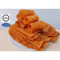 Whale Brand Crispy Cuttlefish Rolls (Sotong Garing Gulung)