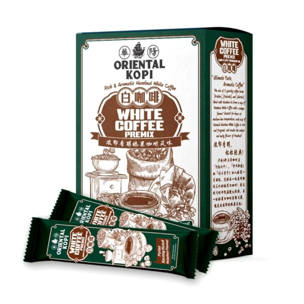 Oriental Hazelnut White Coffee
