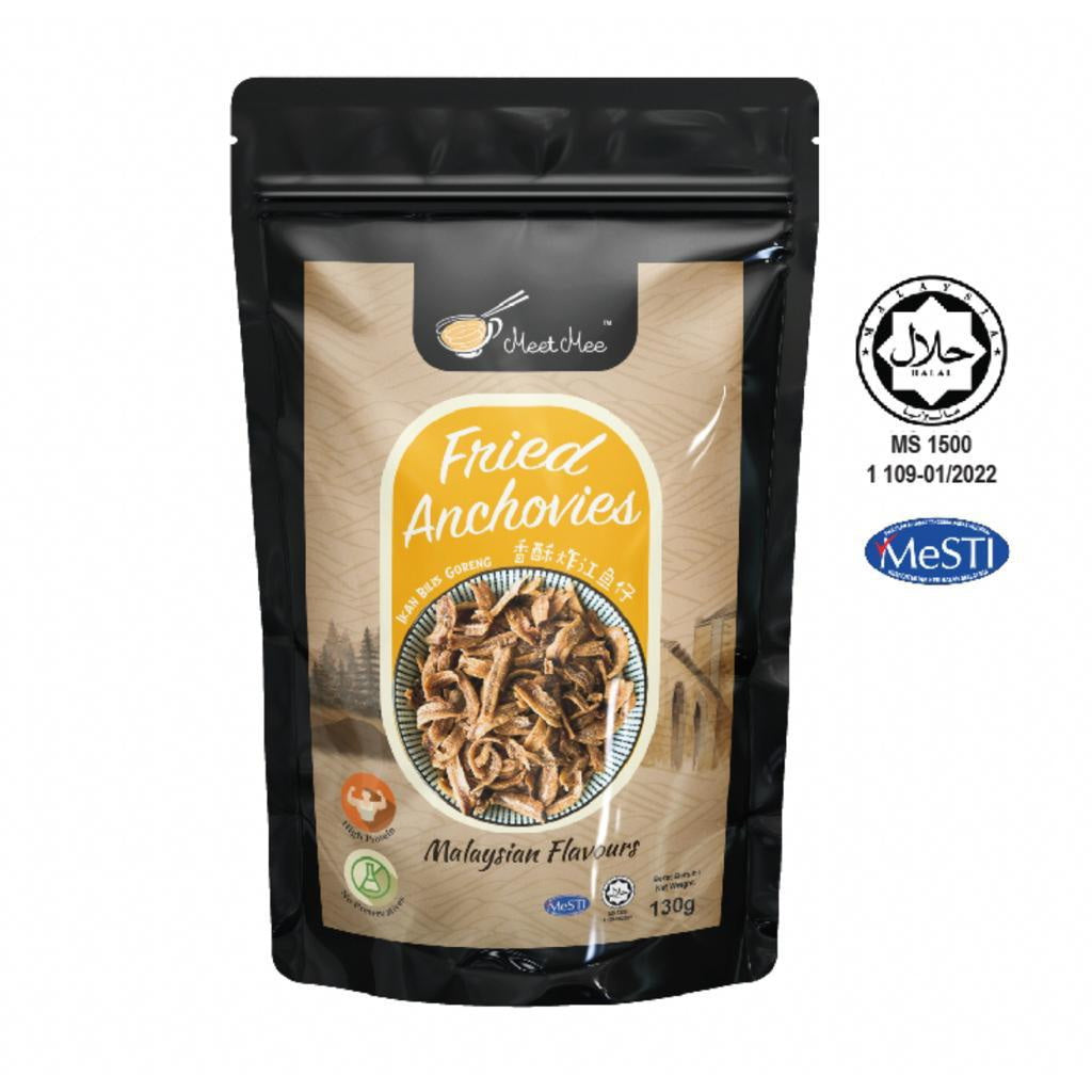 Meet Mee Crispy Fried Anchovies/Fish Cake/Anchovy Peanut