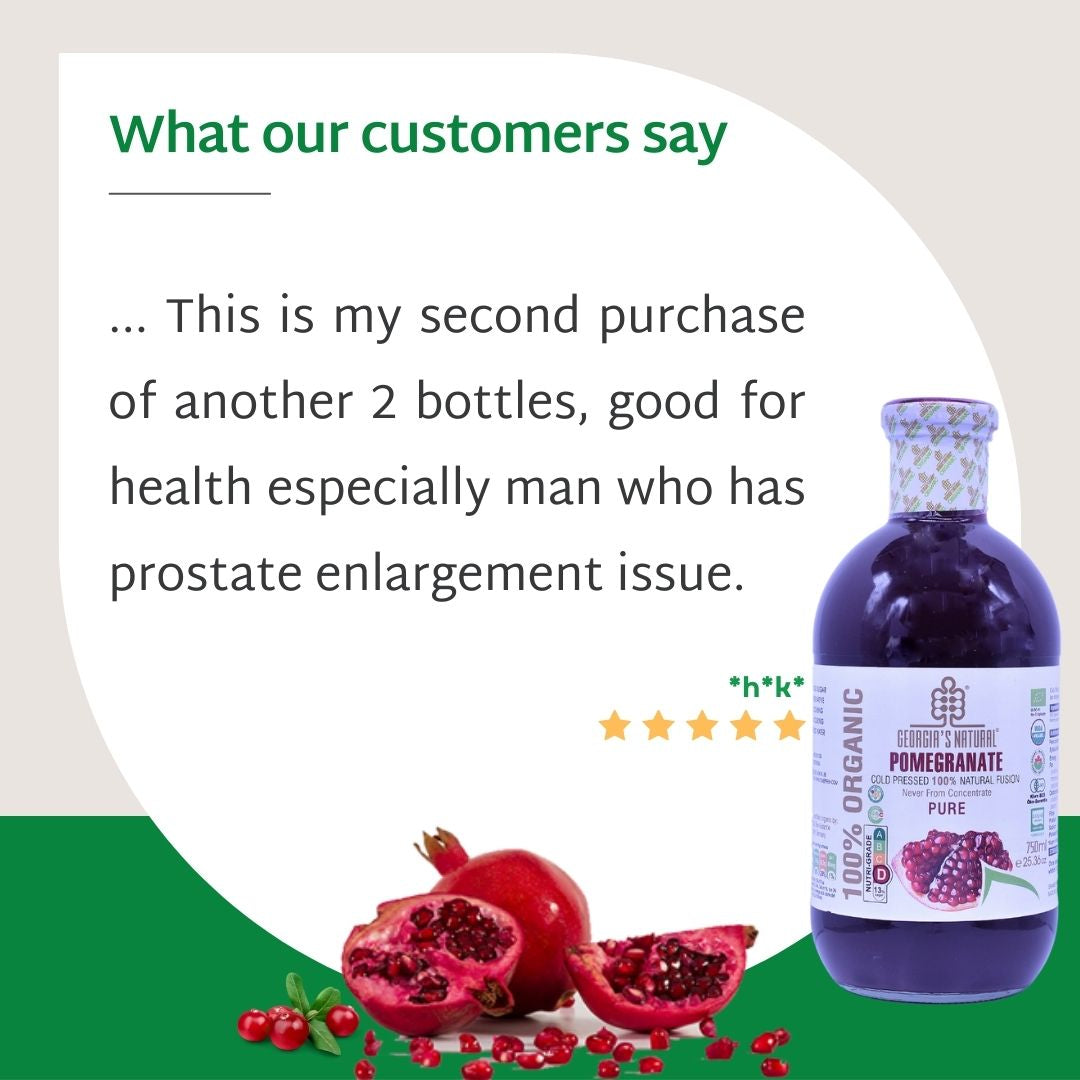 Georgia's Natural Pure Pomegranate Juice and Product