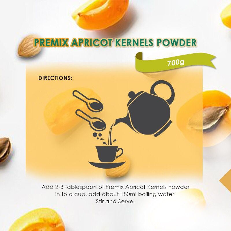 BKC Premix Apricot Kernels Powder (Sachets)