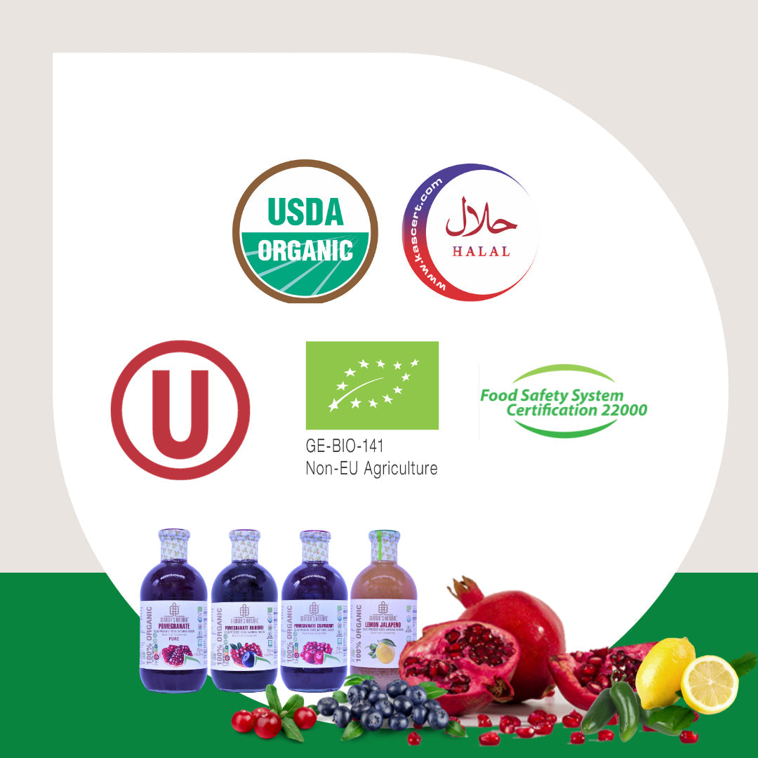 Georgia's Natural Pure Pomegranate Juice and Product