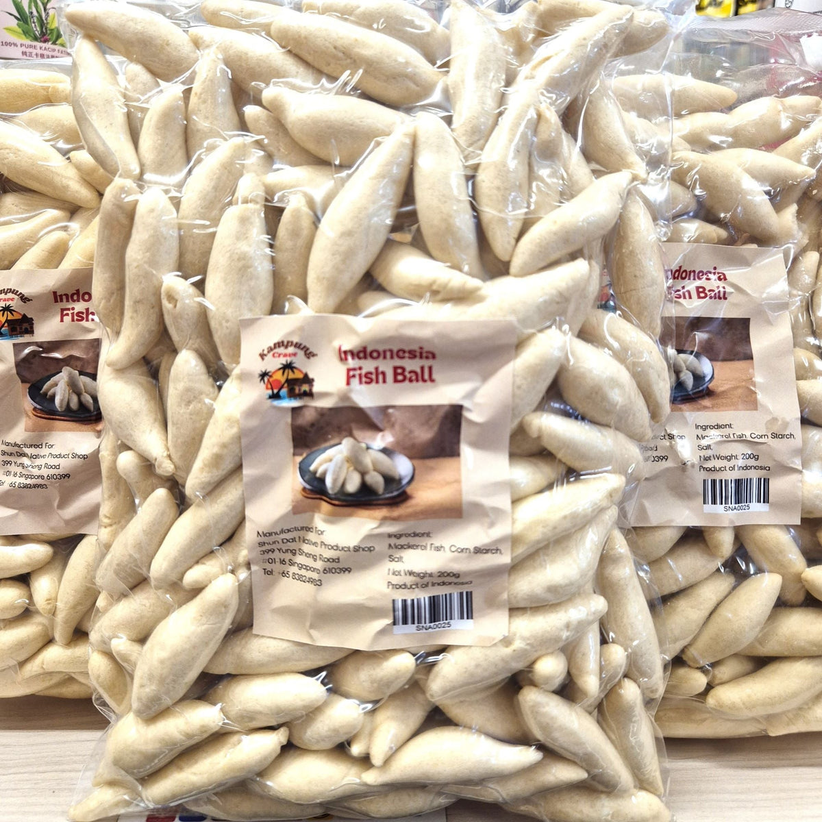 Indonesia Fish Ball Cracker and Products