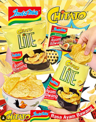 Chitato Lite Indomie Chicken Onion Flavor Potato Crisp