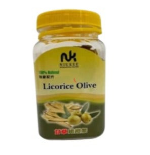 Dried Olive / Dried Peach / Liquorice Plum / Calamansi / Dried Pomelo Cube / Dried Roselle / Liquorice Kumquat / Loquat Fruit