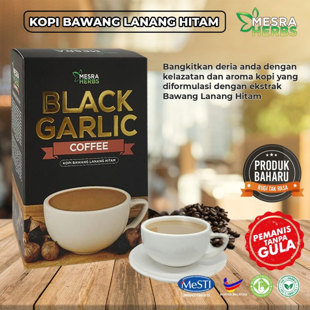 Mesra Herbs Black Garlic White Coffee