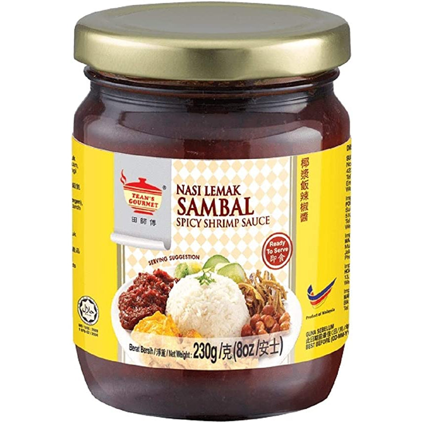 Tean Gourmet Nasi Lemak Sambal (Spicy Shrimp Sauce)