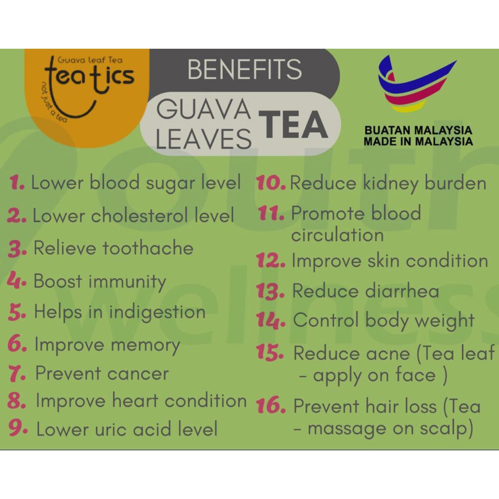 TEATICS Guava Leaf Tea